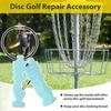Outdoor Sports Disc Maintenance Keychains Organizers Plastic Grooved Tool For Hiking Gears Protecting And Storage