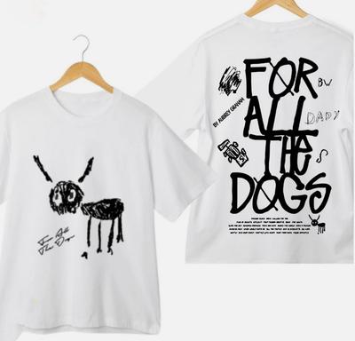 Drake For All The Dogs Tričko - Grafické tričko k albu Streetwear Hip Hopové tričko.