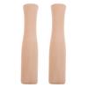 2 Pièces Bâtonnet Alimentaire en Bois Écrase-Pommes de Terre Pilons Broyeur d'Ail Outil de Mouture de Cuisine Pilon en Bois Bâtonnet à Écraser Ail