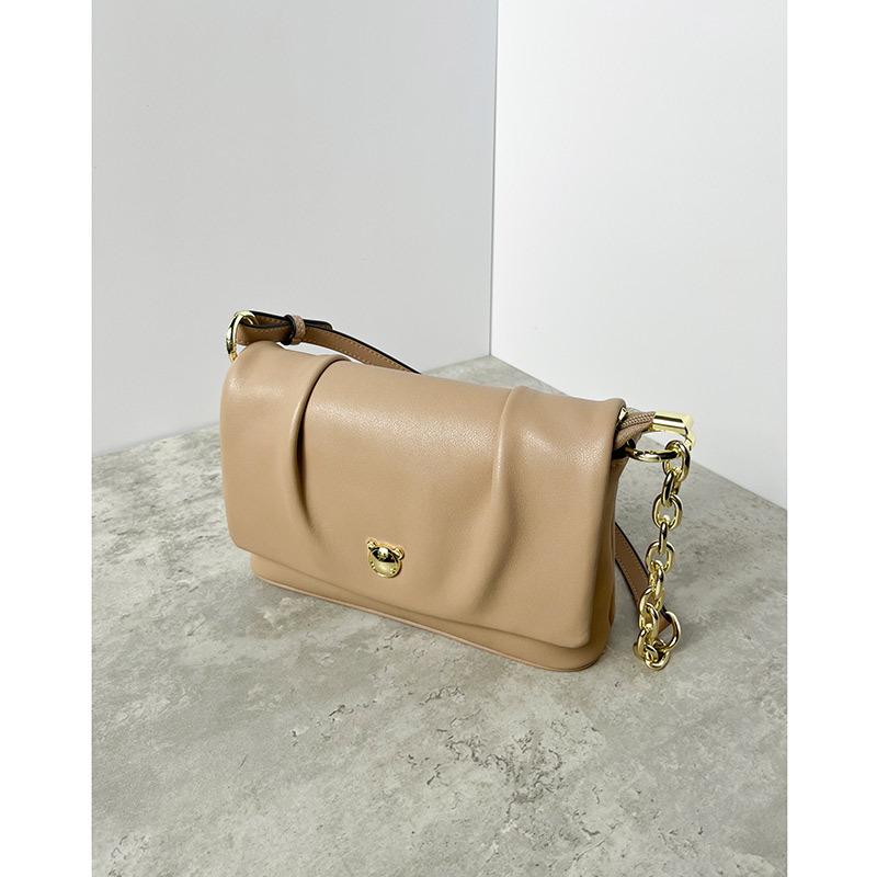 

Кожаная сумка через плечо женская с клапаном на цепочке Сумка Повседневная дизайнерская сумка