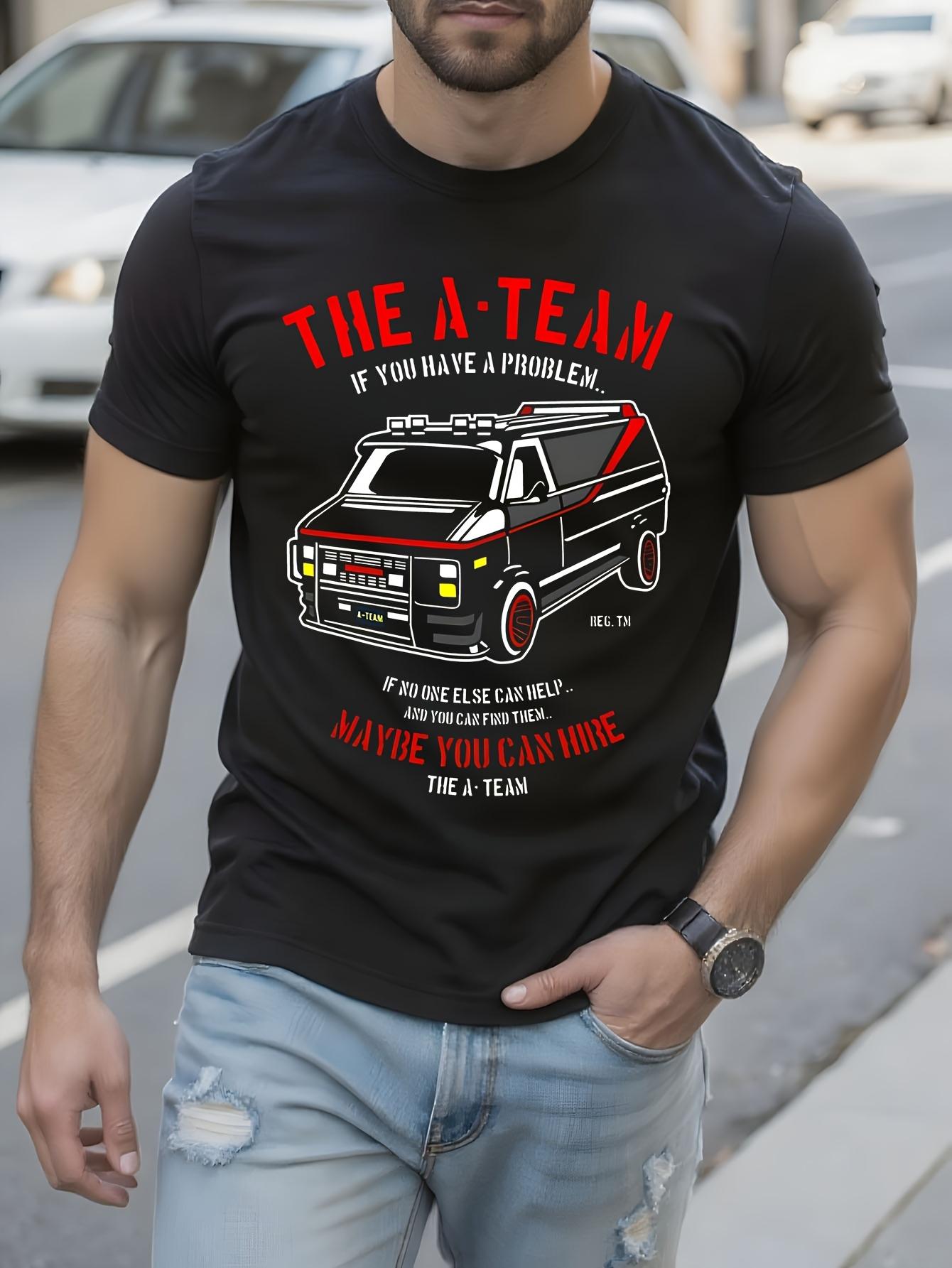 The ATeam Movie Graphic Tshirt Vintage Action Movie Tee w... M