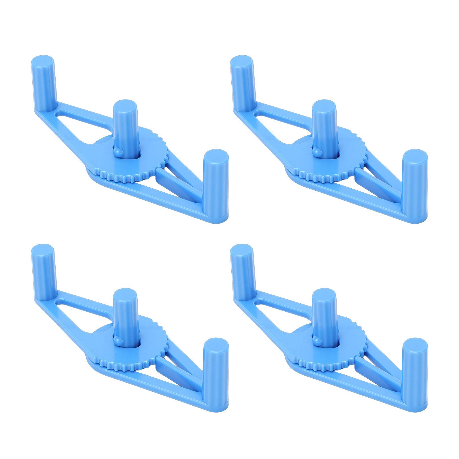 

20PCS Adjustable Plant Clips 360 Degree Plastic Plant Branch Stem Bender Training Clips Green синій