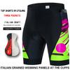Mens Cycling Shorts With Gel Pad Breathable Stretch Fabric Road Mountain Bike Ride