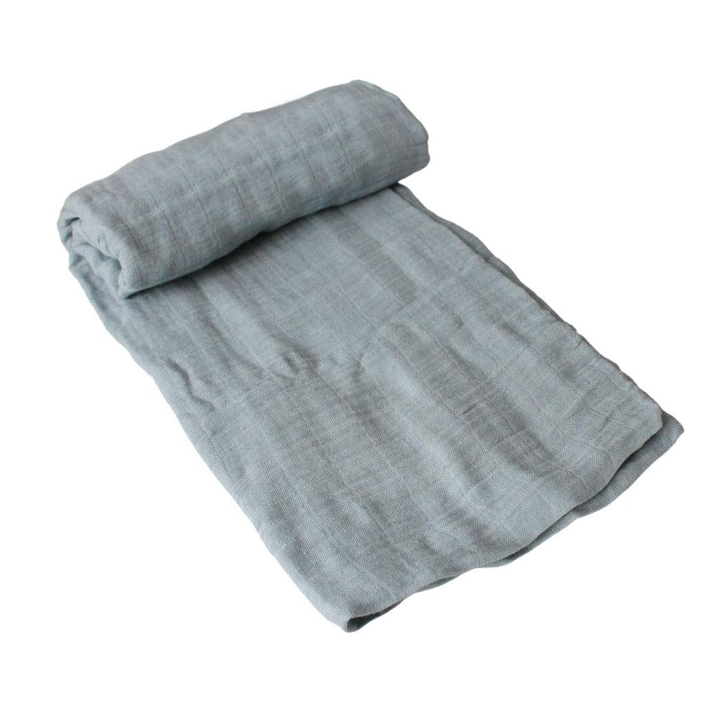 Set of Iikuru Gauze Swaddle Baby Bamboo Cloth Baby Afghan Blanket Set of 2 Bamboo Cotton Newborn Baby Gift Baby Preparation Y798 [Replaceable 2]