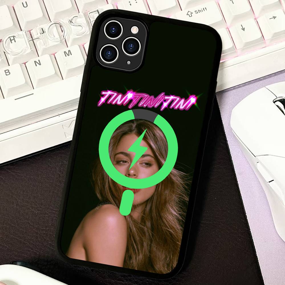 

Singer T-TINI M-Martina Stoessel Phone Case For IPhone 17 16 15 14 13 12 11 Pro Max For Magsafe Wireless Charger Cover iPhone 13