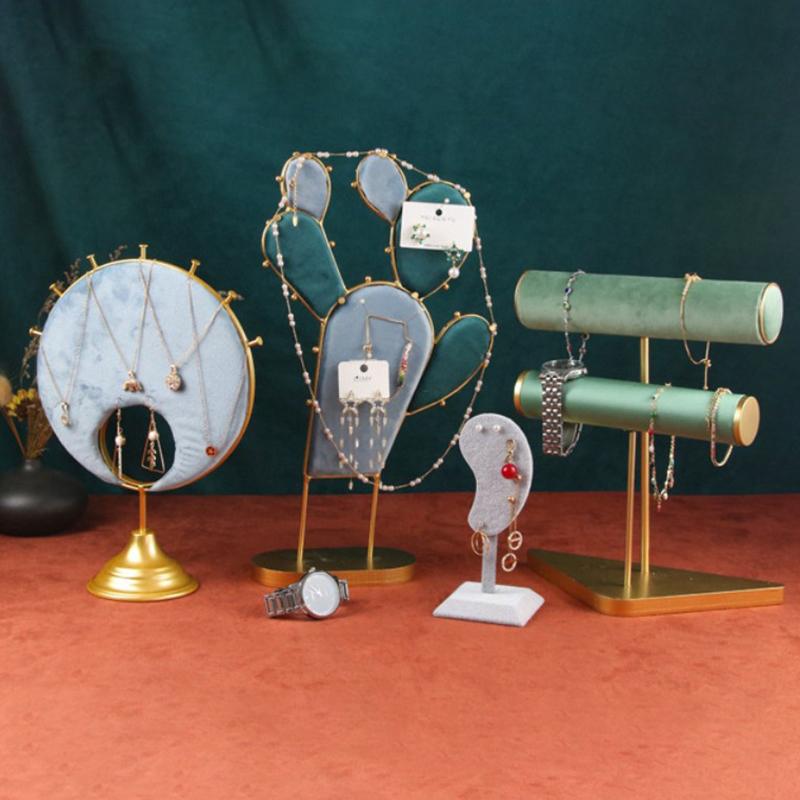 Earring Display Stand Ear-Shaped Ear Clip Stud Jewelry Display Stand