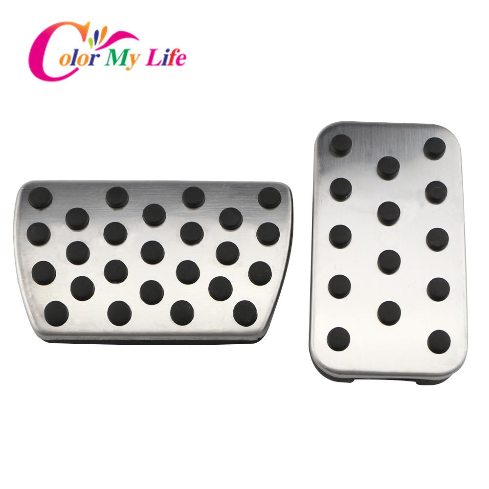 AT Stainless Steel Car Pedals Auto Pedal Cover for Honda Civic CRV Jade Accord Elysion Odyssey Parts