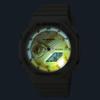 Casio G-SHOCK Men's Resin 200M Water Resistant Analog Shock Resistant Quartz Watch GA-2100TL-7A