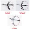 Three-jaw Cylinder Sander Inner Diameter Grinder Steel Car Engine Brake Cylinder Bore Hone Tool Flexible Shaft Honing 19-64mm