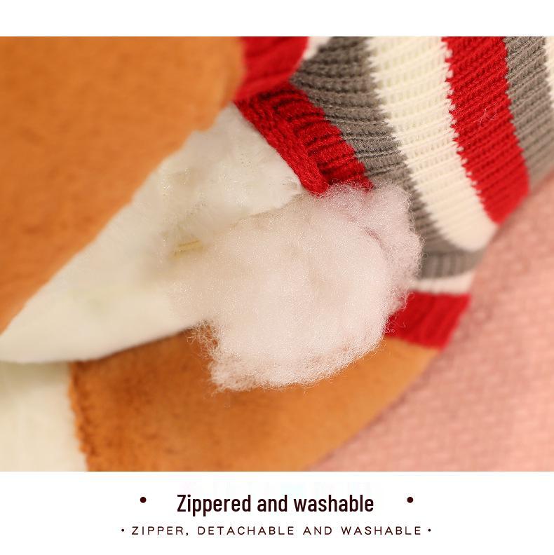 Giant Shiba Inu Plush Dog Toy - Sleeping Puppy Hugging Pillow Gift