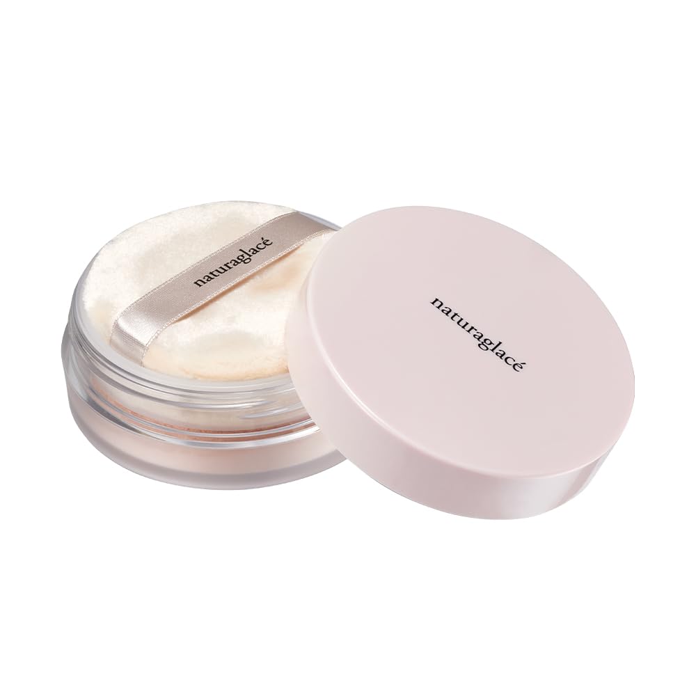 

Natura Glace Loose Powder Sheer Moist Lavender Pink 11g SPF13 with puff PA++