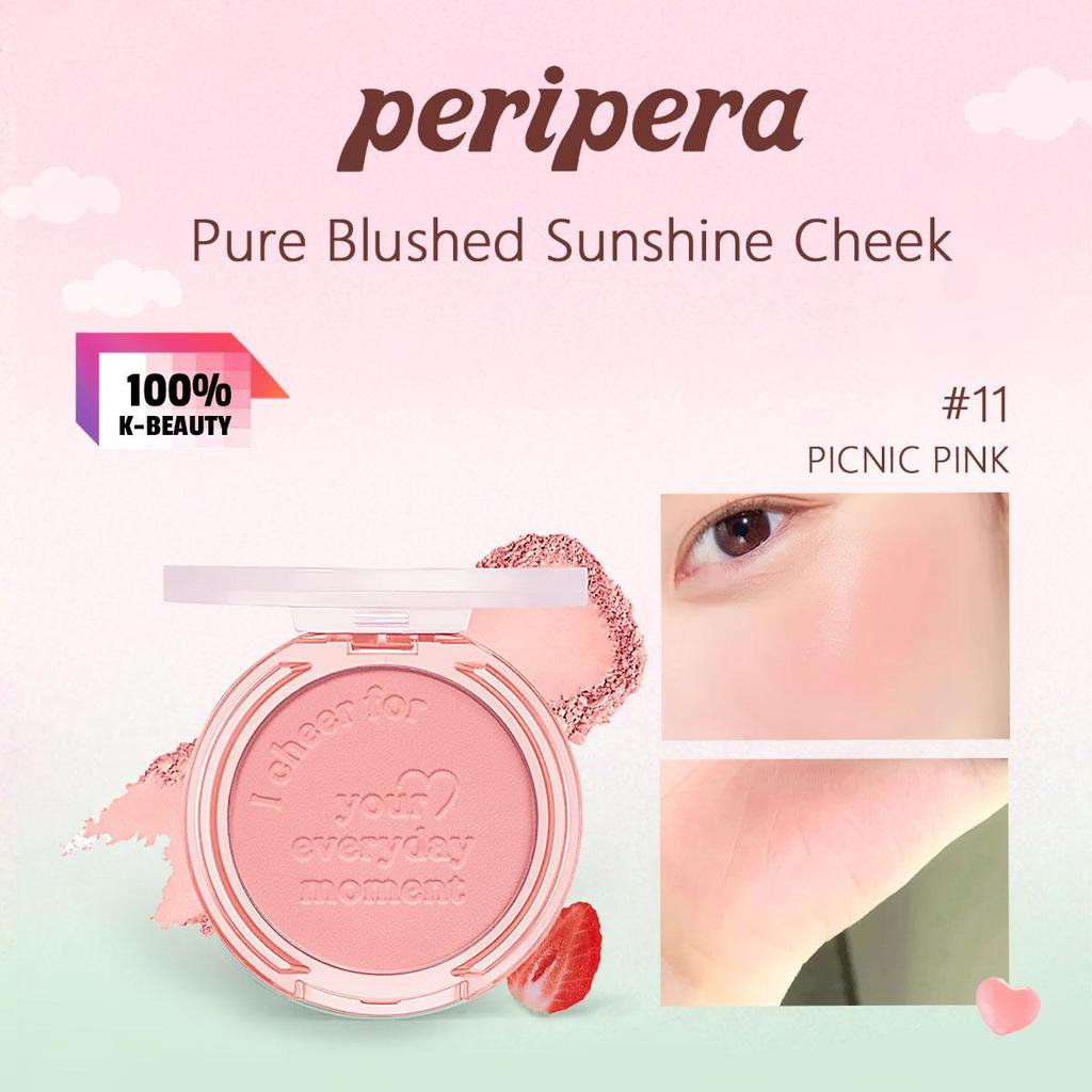 Peripera PURE BLUSHED SUNSHINE CHEEK 4,2 g / 0,14 oz  (11 Farboptionen)
