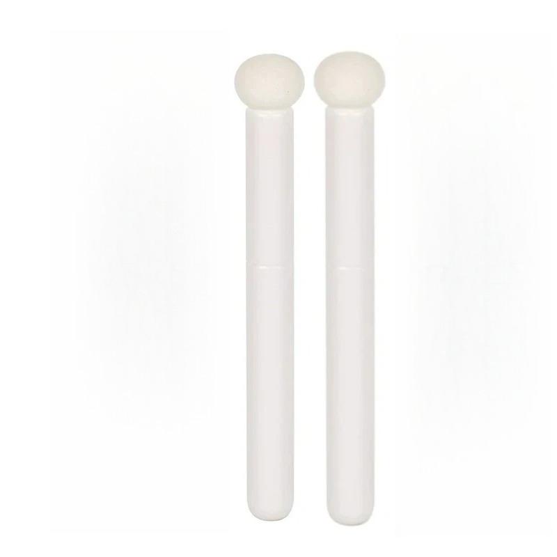 2Pcs Multi-functional traceless concealer lipstick brush sponge head covering dark circle acne marks