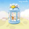 Construction Blocks Night Light Series Game Assembly Kuromi Pochacco Kawaii Decorative Construction Blocks Girl'S Birthday Present