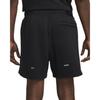 Nike X Nocta Solid Color Elastic Waist Straight Leg Casual Shorts Men Shorts Black FQ0408-010