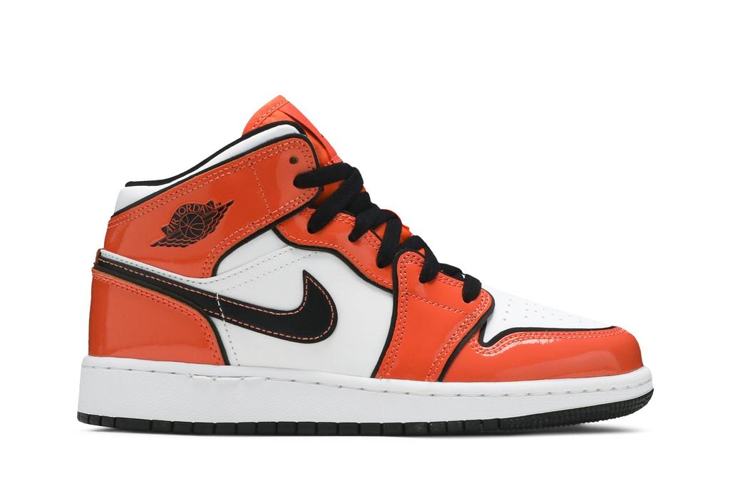 Air  Jordan 1 Mid SE GS Turf Orange BQ6931-802
