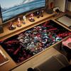 Horror Movie Series Color Mouse Pad Large Gaming Table Cushion Non-slip Laptop Tablet Big Mousepad XXL Mat Mini PC Playmat With Lock edge