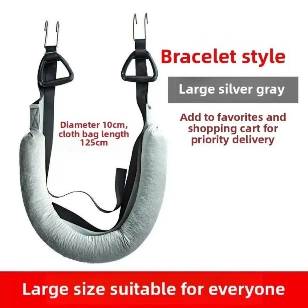 Hanging Traction Belt Ergonomic Waist Support Fitness Yoga Band Lumbar Stretching Device Spinal Stretching Belt