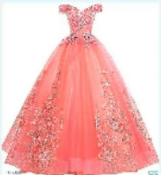 Colored Yarn Student Art Puffy Skirt 2025: New Style Host Evening & Performance Dress for Women