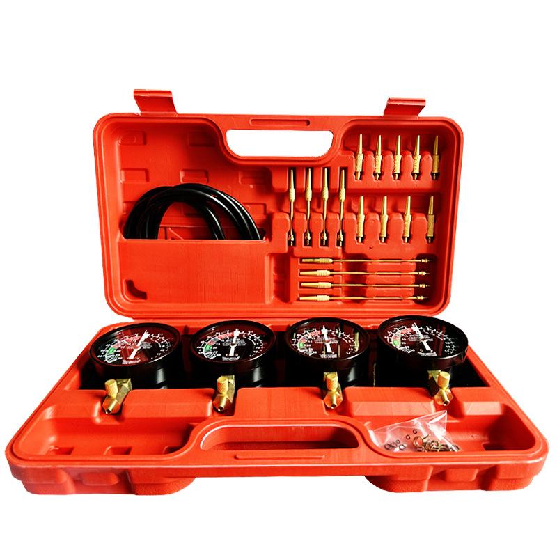 

Инструмент для синхронизации карбюраторов, Вакуумный синхронизатор карбюратора Инструменты Аксессуары синхронизация Набор из 4 манометров для обслуживания мотоцикла красный