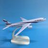 Jason Tutu Plane Model Airplane Israel Boeing B777 Aircraft Model Diecast Metal 1:400 16cm Model Airplanes Plane Toy Gift