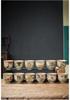 Hand-Painted Zodiac Tea Tasting Cup Set - Retro Style Chinese Handmade Master Cups