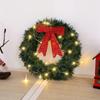 Artificial Christmas Wreath Exquisite Window Hanging Decor Christmas Garlands  Home Decoration