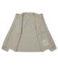 Snowpeak Apparel Root Stand Neck Windbreaker (S25Fmrwb68) Beige Gray