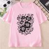 Vintage Pressed Flowers Tshirt Unisex Floral Tshirt Wildflowers T Shirts Boho Gardener Tshirt Unisex Ladies Clothing