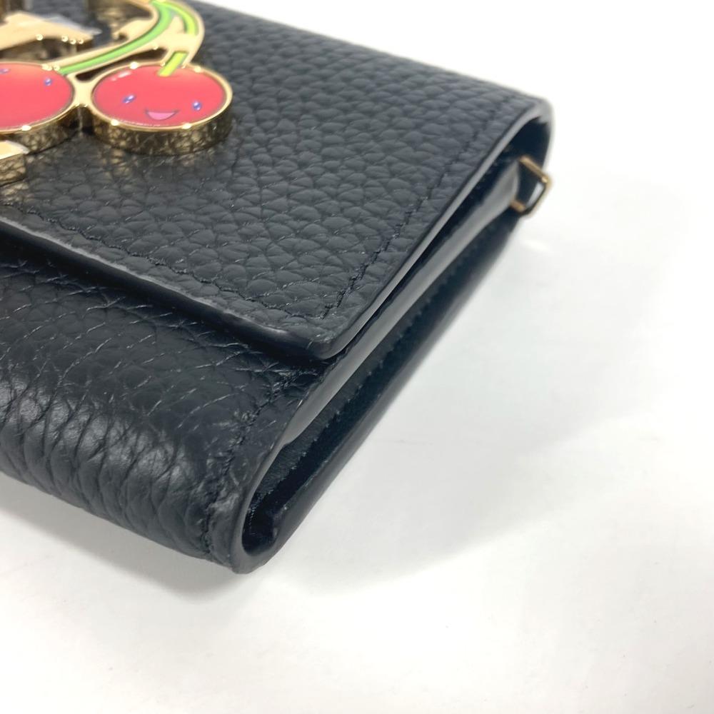 Louis Vuitton M22889 Murakami Takashi Portefeuille-Capucines Compact Wallet