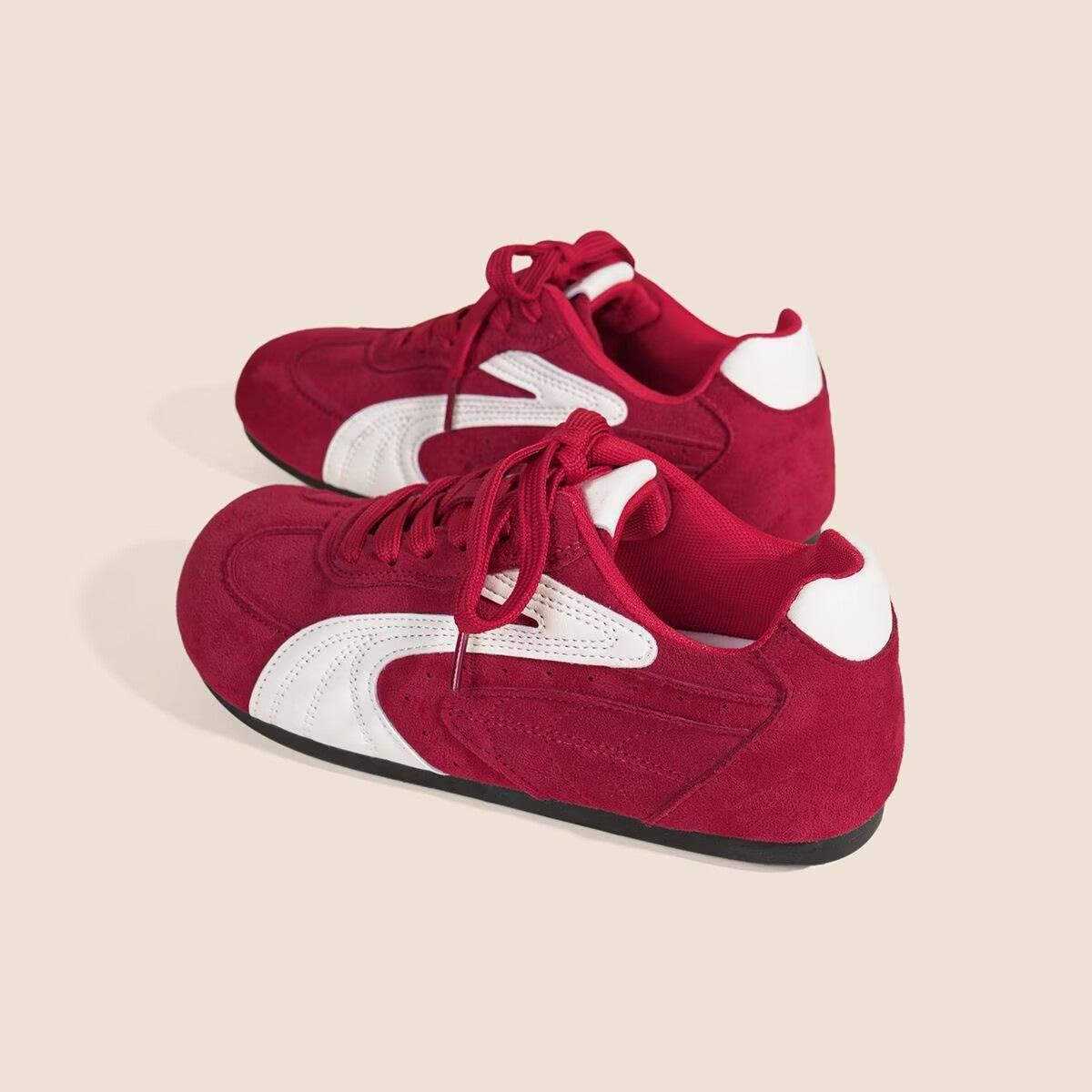 Women s shoes, flat shoes, casual shoes 35 красный
