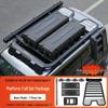 Touareg-Compatible Fangcheng Bao 5 Roof Rack: Expandable Folding Ladder & Small Backpack Platform