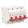 Interlock Miniature Circuit Breaker Dual Power Transfer Switch with Bus Bar 2P+2P AC 240‑400V 80A