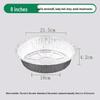 Yudefeng 8-inch Round Air Fryer Aluminum Foil Pans