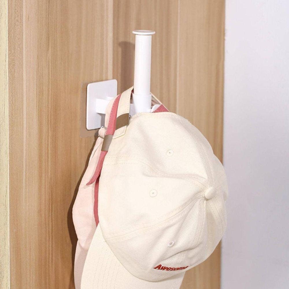 

Punch-free Caps Hook Hat Organizer Bathroom Hook Durable Cap Hanger Hats