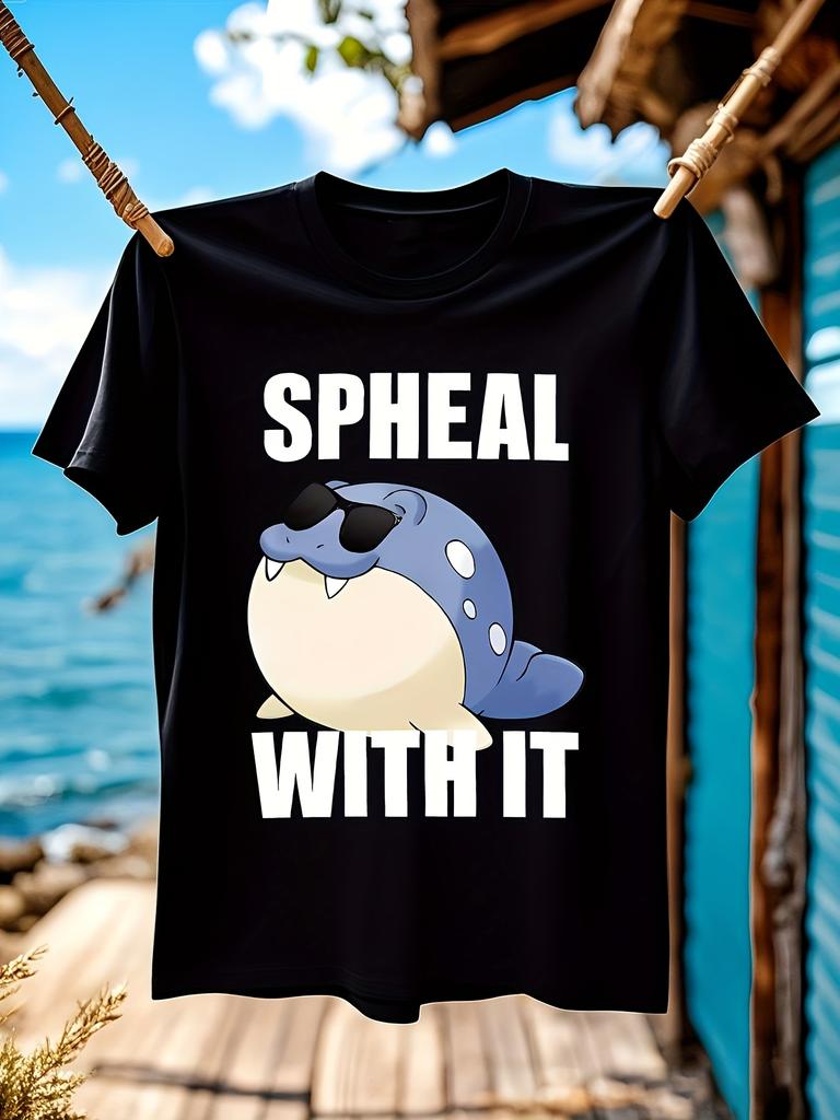 Spheal with It 88men s Fashion Tshirt cute clothes overd ...