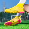 33-46 Men's/Women's Football Boots Rubber Soft Sole Short Nails Artificial Turf Youth Kids Football Shoes