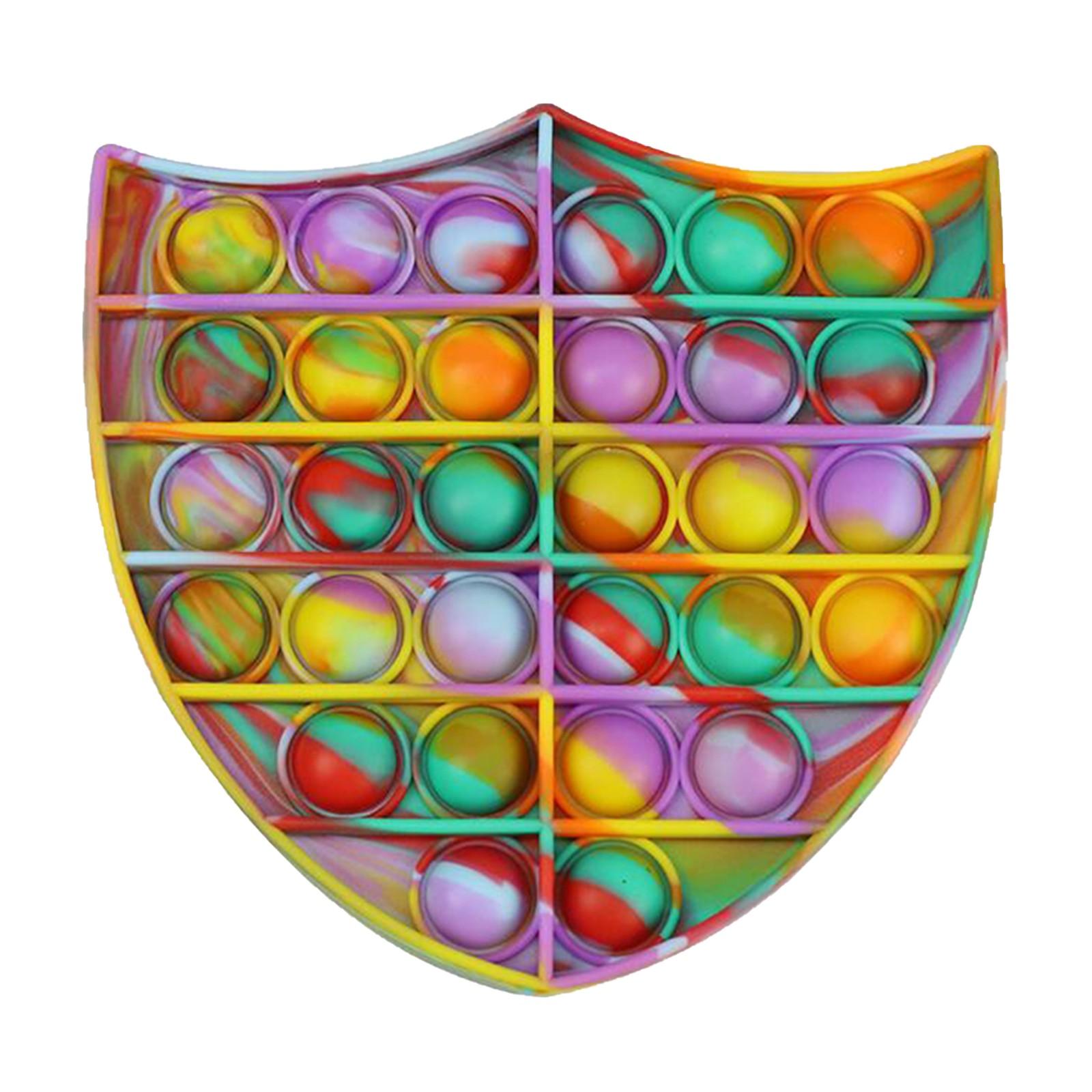 

Толкалка Щит ,Игрушка с пузырями Игрушки для снятия стресса Для взрослых и детей