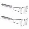 Wave-shaped Stainless Steel Potato Masher Kitchen Tool Potato Presser Crusher for Mashing Potatoes Food Crusher