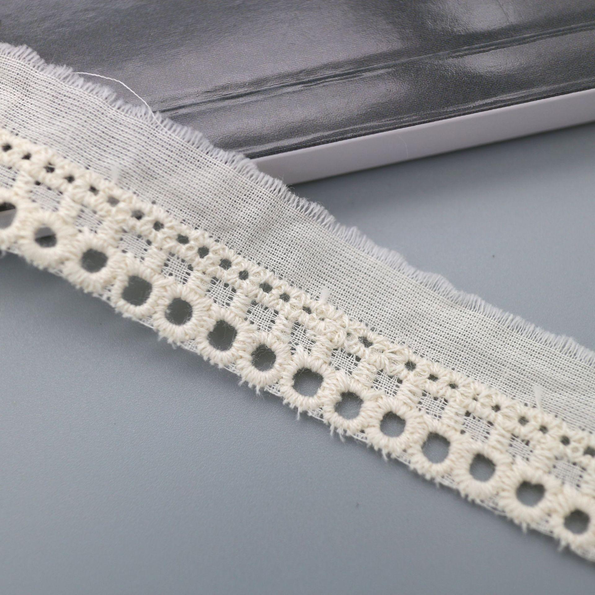 

Water Soluble Combed Cotton Cloth Embroidery Lace Cotton Thread Water Soluble Lace, Barcode Baby Clothes Accessories Lace Lace Accessories 1J141247