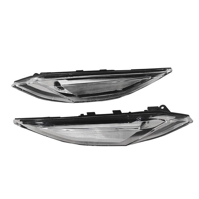 LH&RH For Porsche Cayenne 2011-2014 Clear Indicator Lamp Side Marker Light Body