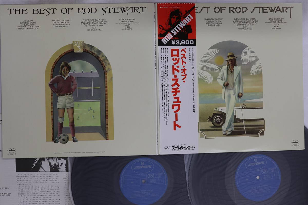 

LP Record ROD STEWART - Best Of Rod Stewart BT80834 MERCURY 1979 Japan Obi Rock Used