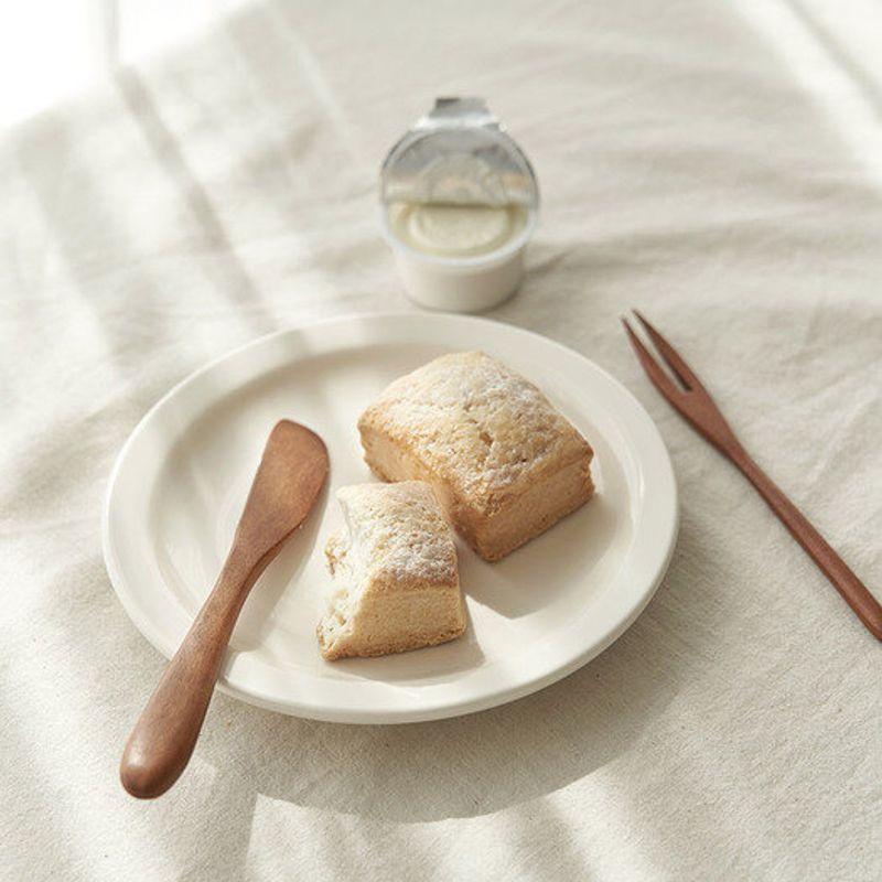 DECOVIEW Natural Wood Dessert Cutlery