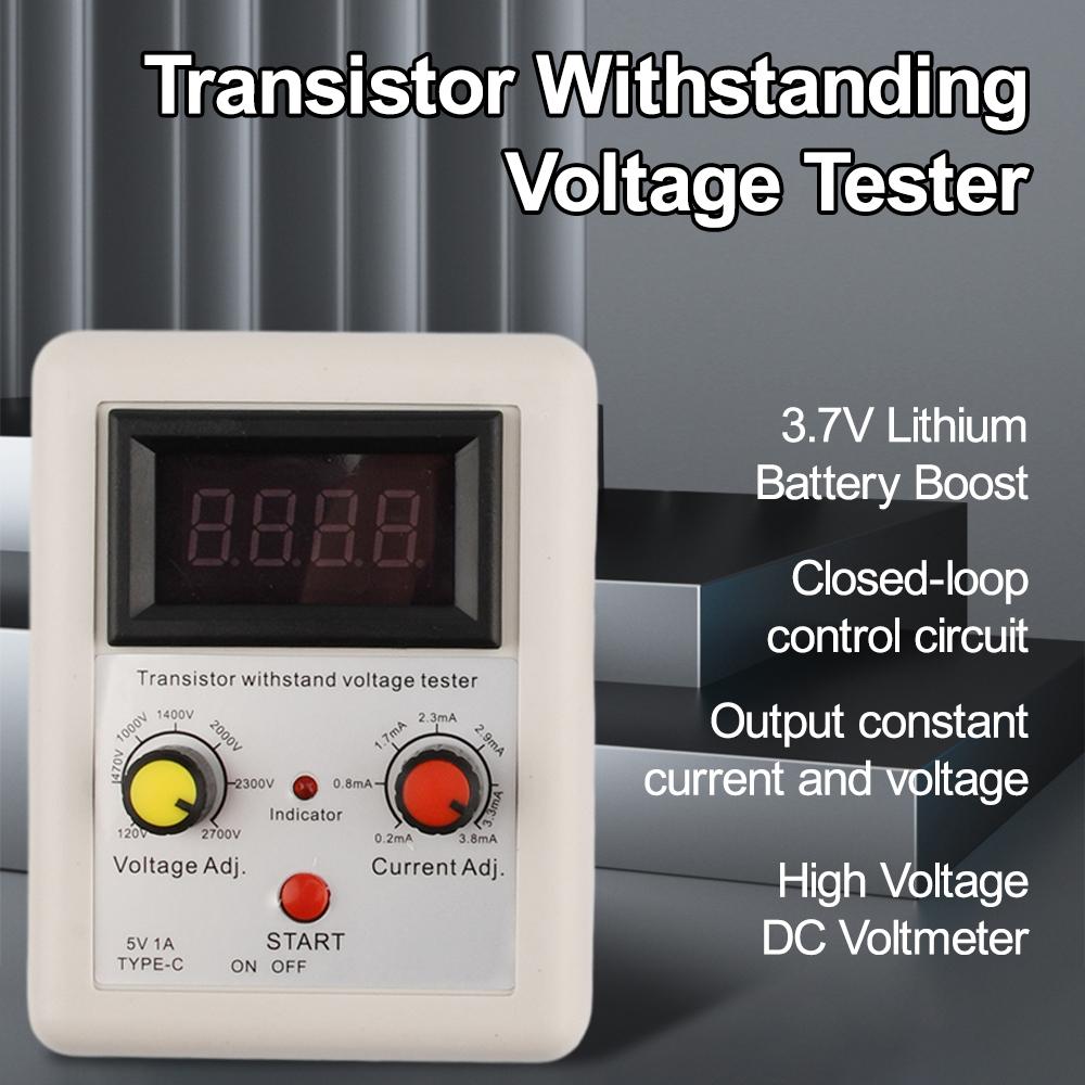 DC120V-2700V IGBT Withstand Voltage Capability Transistor Tester Diode MOS Triode LED Module Voltage Capability Test Instruments