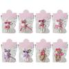 Lovely Bear/Rabbit Doll Keyring Plush Bag Charm Soft Cotton Toy Pendant for Kids