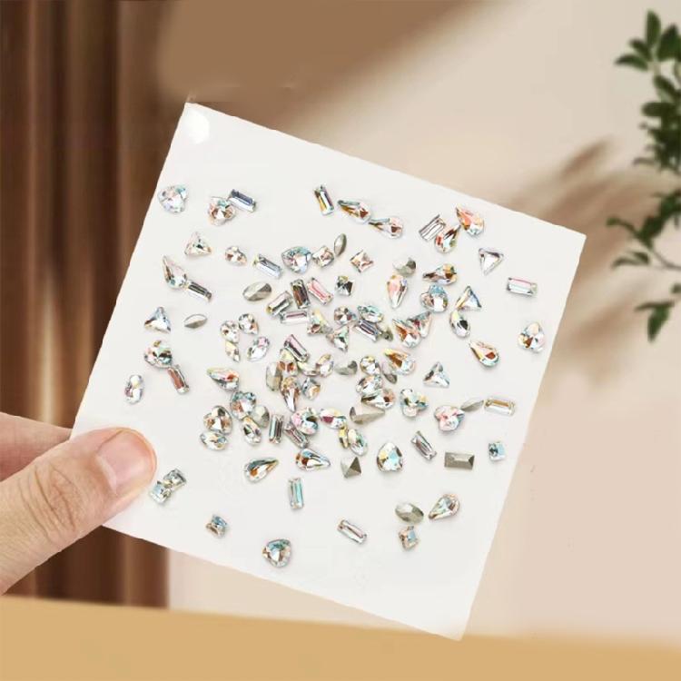 Nail Rhinestones Nail Charms Crystal Nail Art Decals for Nail Art Crafts Jewelry