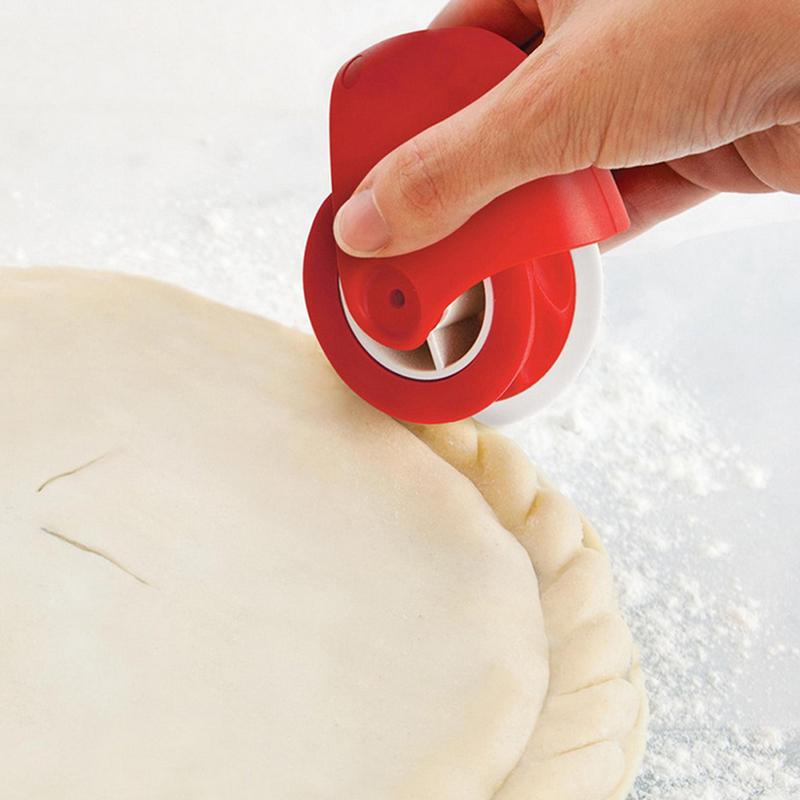 Ruční kráječ těstovin s mřížkovým válečkem, DIY těsto na pečivo, nástroj na krájení pizzy a těstovin, ozdobný nůž, pekařský nástroj