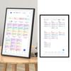 Smart Digital Calendar 10.1in HD Touchscreen Family Planner with Switchable Digital Photo Frame Smart Digital Calendar for Home