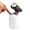 Foaming Soap Container Refillable Induction Auto Soap Dispenser Battery Power Blue Bird/Bald Eagle Shape Touchless for Bathroom