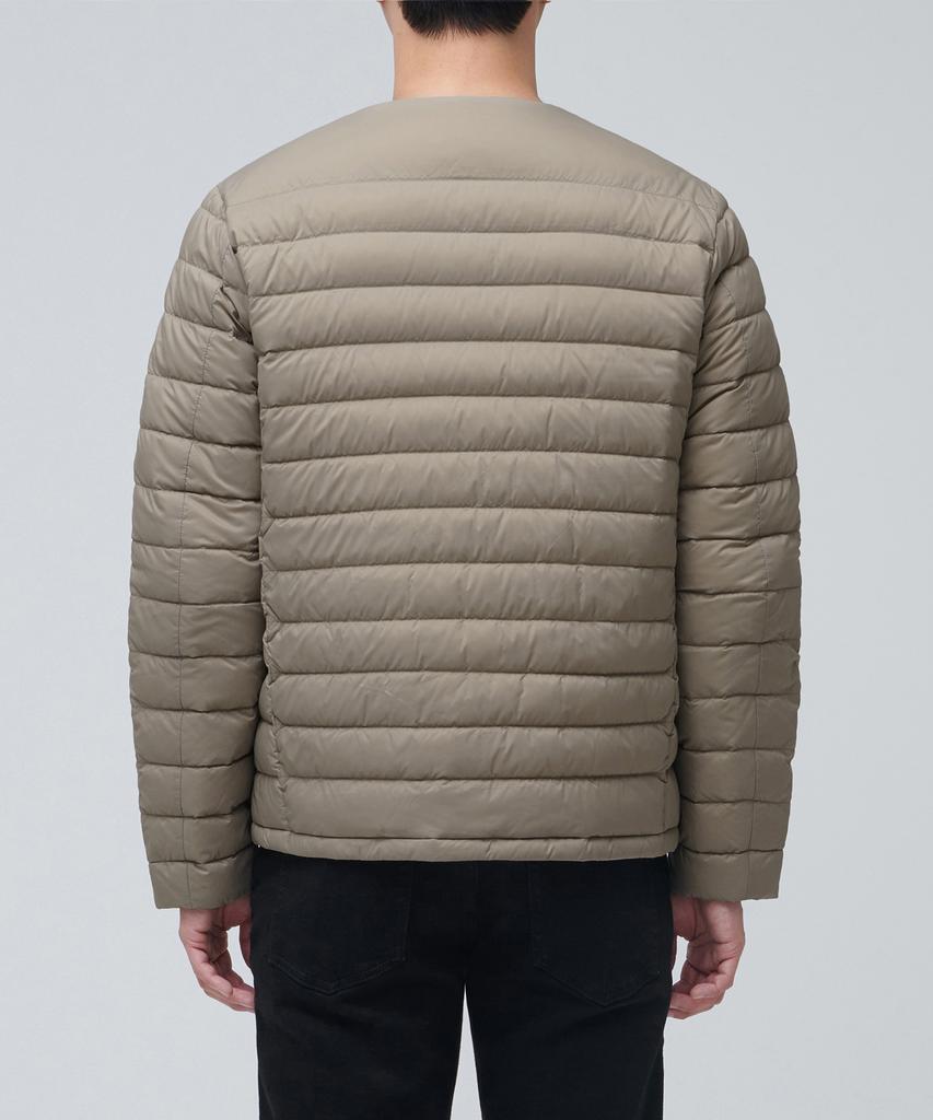 Musinsa Standard Transform Round Neck Light Down Jacket [Beige]